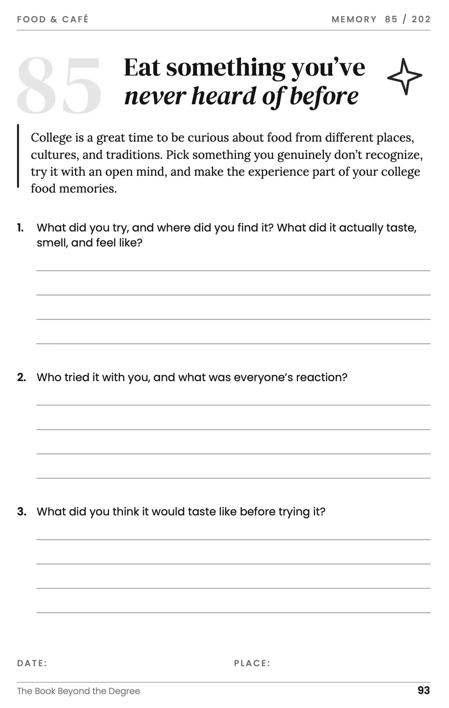Sample page 3 from The Book Beyond the Degree